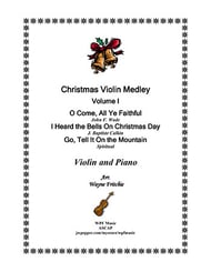 Christmas Violin Medley Volume I P.O.D. cover Thumbnail